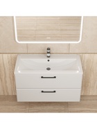 Тумба подвесная Uperwood, под раковину Uperwood Foster New 90 см, цвет белый 10994192