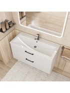 Тумба подвесная Uperwood, под раковину Uperwood Foster New 100 см, цвет белый  (артикул 10994193)  большой выбор товаров оптом и в розницу по низким ценам с доставкой