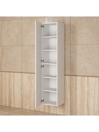 Шкаф - пенал навесной для ванной Uperwood Foster NEW 36×30×160 см, цвет белый  (артикул 10994205)  большой выбор товаров оптом и в розницу по низким ценам с доставкой