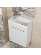 Тумба подвесная Uperwood, под раковину Uperwood Tanos 40, цвет белый матовый - Фото 4