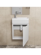 Тумба подвесная Uperwood, под раковину Uperwood Tanos 40 см, цвет белый матовая  (артикул 10994213)  большой выбор товаров оптом и в розницу по низким ценам с доставкой