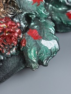 УЦЕНКА Венецианская маска "Павлин" цветной, 35см - Фото 8