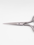 УЦЕНКА Ножницы маникюр PREMIUM широкие прямые 9*4,5см серебр блистер QF - Фото 5