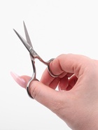 УЦЕНКА Ножницы маникюр PREMIUM широкие прямые 9*4,5см серебр блистер QF - Фото 6