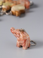 Брелок для ключей на кольце «Слон», набор 10 шт., оникс - Фото 5