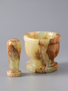 Набор: ступка с пестиком, оникс, 7×8×8.5 см - Фото 2