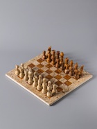 Шахматы настольные «Элит», серый,черный, доска 40×40 см, оникс - Фото 1