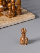 Шахматы настольные «Элит», серый,черный, доска 40×40 см, оникс - Фото 4