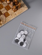 Шахматы настольные «Элит», серый,черный, доска 40×40 см, оникс - Фото 5