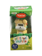 УЦЕНКА ZABIAKA Часы «Весёлые зверята», кошечка, цвет желтый SL-05865D - Фото 2