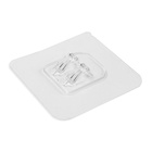 Держатель с клейкой поверхностью ТУНДРА, 60×60 мм, набор 6 шт. - Фото 1