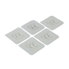 Держатель с клейкой поверхностью ТУНДРА, 60×60 мм, набор 6 шт. - Фото 16