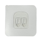 Держатель с клейкой поверхностью ТУНДРА, 60х60 мм, набор 6 шт  (артикул 10990607)  большой выбор товаров оптом и в розницу по низким ценам с доставкой