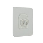 Держатель с клейкой поверхностью ТУНДРА, 60х60 мм, набор 6 шт  (артикул 10990607)  большой выбор товаров оптом и в розницу по низким ценам с доставкой