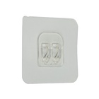 Держатель с клейкой поверхностью ТУНДРА, 60х60 мм, набор 6 шт  (артикул 10990607)  большой выбор товаров оптом и в розницу по низким ценам с доставкой