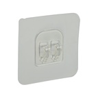 Держатель с клейкой поверхностью ТУНДРА, 60х60 мм, набор 6 шт  (артикул 10990607)  большой выбор товаров оптом и в розницу по низким ценам с доставкой