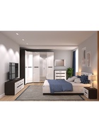 Тумба под ТВ «Вегас 1600», 1600×420×543 мм, цвет венге/белая эмаль МДФ - Фото 2