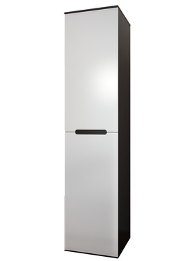 Пенал с полками Вегас, 500х606х2236, Венге/Белая эмаль МДФ 10988701