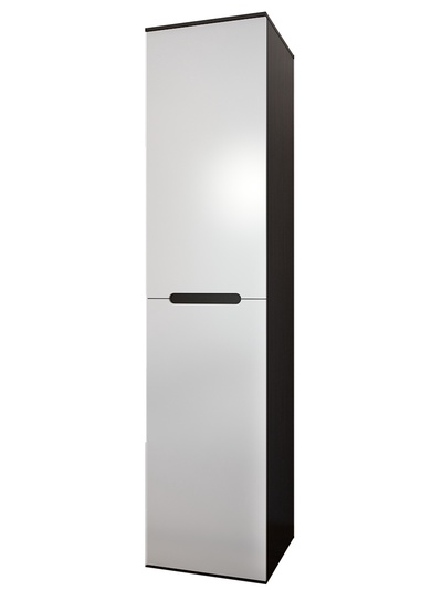 Шкаф - пенал «Вегас», с полками, 500×606×2236 мм, цвет венге/белая эмаль МДФ