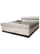 Кровать двуспальная «Вегас», 1600×2000 мм, цвет венге/белая эмаль МДФ  (артикул 10988704)  большой выбор товаров оптом и в розницу по низким ценам с доставкой