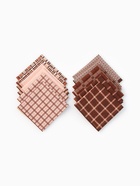 Платки носовые мужские «Этель», 30×30 см, набор 12 шт., 100% хлопок, коричневые, рисунок МИКС - Фото 3