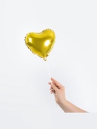 Воздушный шар фольгированный 9" «Сердце», набор 5 шт.  (артикул 10943036)  большой выбор товаров оптом и в розницу по низким ценам с доставкой