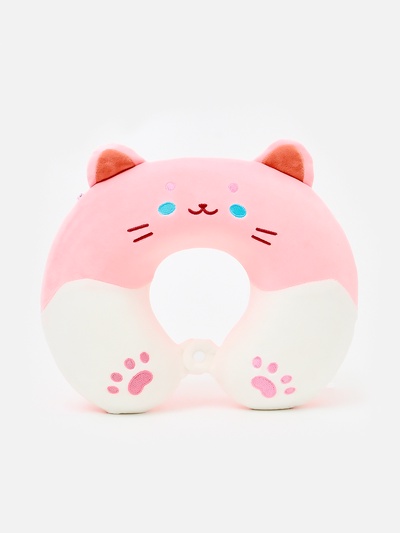 Мягкая игрушка - антистресс подголовник «Кошечка», 32 см
