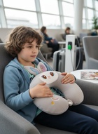 Мягкая игрушка - антистресс подголовник «Зайка», 35 см - Фото 7