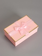 Набор подарочных коробок 3 в 1 прямоугольные с бантом, розовый, 23×16×9.5; 21×14×8; 19×12×6.5 см - Фото 4