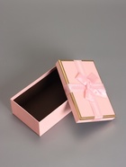 Набор подарочных коробок 3 в 1 прямоугольные с бантом, розовый, 23×16×9.5; 21×14×8; 19×12×6.5 см - Фото 8