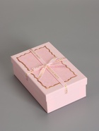 Набор подарочных коробок 3 в 1 прямоугольные с бантом, розовый барби, 23×16×9.5; 21×14×8; 19×12×6.5 см - Фото 4