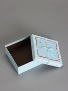 Набор подарочных коробок 3 в 1, прямоугольные с бантом, небесно голубой, 19×19×9.8; 17×17×8; 15×15×6.5 см - Фото 8