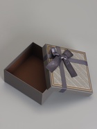 Набор подарочных коробок 3 в 1, прямоугольные с бантом, графитовый, 19×19×9.8;17×17×8; 15×15×6.5 см - Фото 8