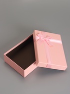 Набор подарочных коробок 3 в 1, прямоугольные с бантом, розовый фламинго, 33.5×25×11.5; 29×21×9; 24.5×17×6.5 см  (артикул 10958789)  большой выбор товаров оптом и в розницу по низким ценам с доставкой