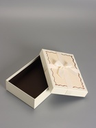 Набор подарочных коробок 3 в 1, прямоугольные с бантом, крем-брюле, 33.5×25×11.5; 29×21×9; 24.5×17×6.5 см - Фото 8