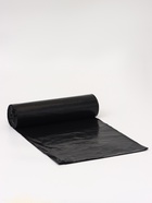 Мешки для мусора 240 л, ПВД, 40 мкм, 20 шт. в рул, 86×120 см, чёрные 10985892