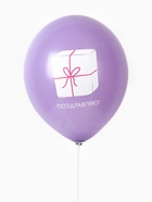 Воздушный шар латексный 12" «Розовый торт. С днём рождения», набор 25 шт. - Фото 3