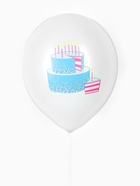 Воздушный шар латексный 12" «Розовый торт. С днём рождения», набор 25 шт. - Фото 4