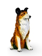 Садовая фигура из гипса «Собака-Колли», 34.8×34×54 см - Фото 2