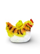 Садовая фигура из гипса «Курица с цыплёнком», 19×11×15.5 см  (артикул 10987569)  большой выбор товаров оптом и в розницу по низким ценам с доставкой