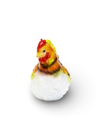 Садовая фигура из гипса «Курица с цыплёнком», 19×11×15.5 см  (артикул 10987569)  большой выбор товаров оптом и в розницу по низким ценам с доставкой