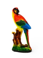 Садовая фигура из гипса «Попугай», 20×11×35 см  (артикул 10987571)  большой выбор товаров оптом и в розницу по низким ценам с доставкой
