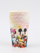 Посуда одноразовая бумажная на 10 персон: стаканы, тарелки, скатерть, Друзья - Фото 9