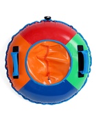 УЦЕНКА Чехол для тюбинга – ватрушки, диаметр 65 см, разноцветный - Фото 2