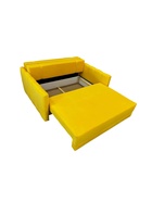 Диван прямой «Евроканапе 1.4», спальное место 1400×1920 мм, ткань velutolux 40, цвет жёлтый - Фото 3