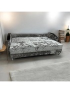 Диван прямой «Еврокнижка 1», спальное место 1920×1450 мм, ткань bliss 42, цвет тёмно–серый - Фото 2