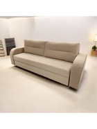 Диван прямой «Киви 3», спальное местом 1920×1500 мм, ткань velutolux 07, цвет бежевый  (артикул 10988487)  большой выбор товаров оптом и в розницу по низким ценам с доставкой