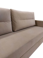 Диван прямой «Киви 3», спальное местом 1920×1500 мм, ткань velutolux 07, цвет бежевый  (артикул 10988487)  большой выбор товаров оптом и в розницу по низким ценам с доставкой