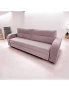 Диван прямой «Киви 3», спальное местом 1920×1500 мм, ткань velutolux 37, цвет пыльно–розовый  (артикул 10988488)  большой выбор товаров оптом и в розницу по низким ценам с доставкой