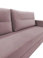 Диван прямой «Киви 3», спальное местом 1920×1500 мм, ткань velutolux 37, цвет пыльно–розовый  (артикул 10988488)  большой выбор товаров оптом и в розницу по низким ценам с доставкой